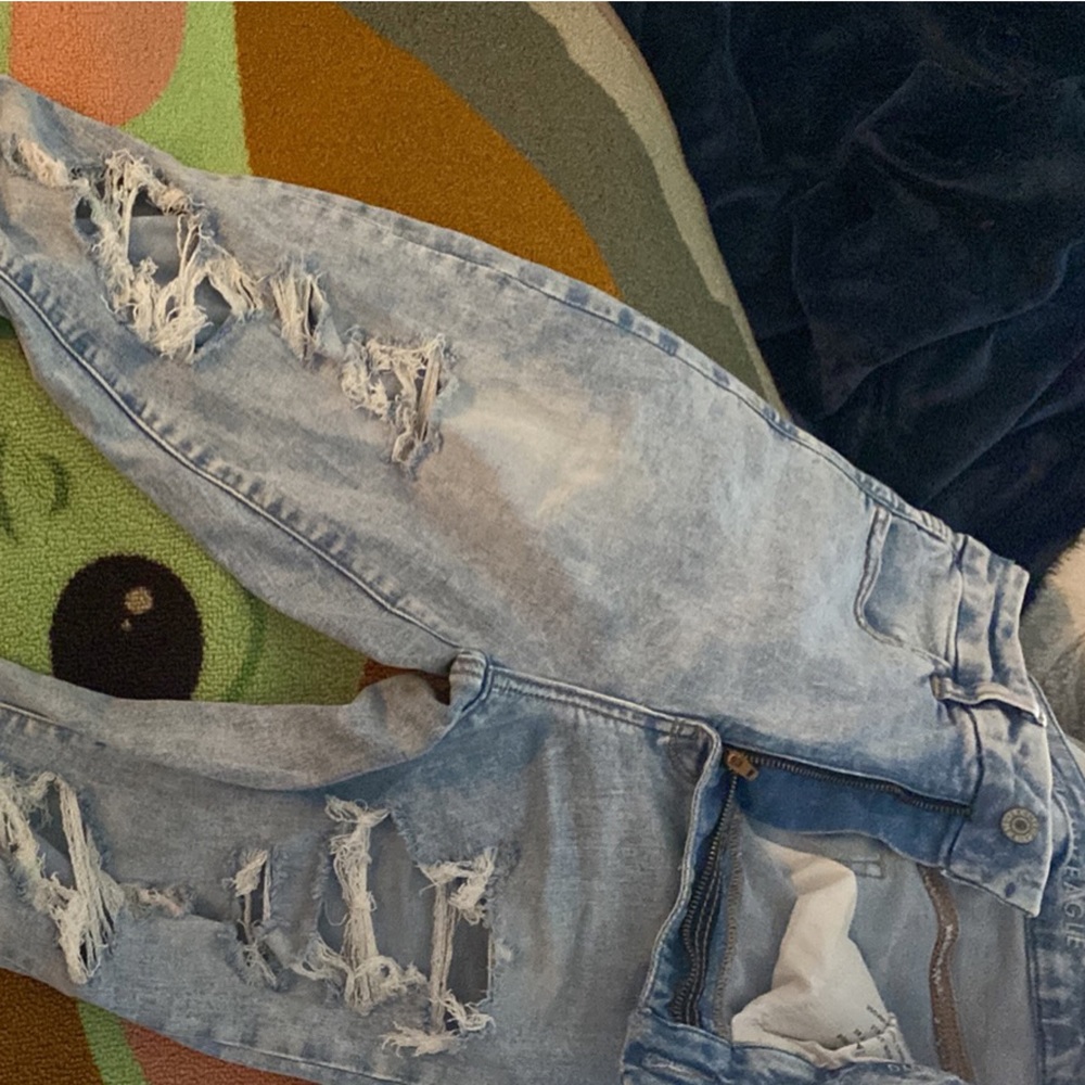 AE skinny jeans. Stone wash